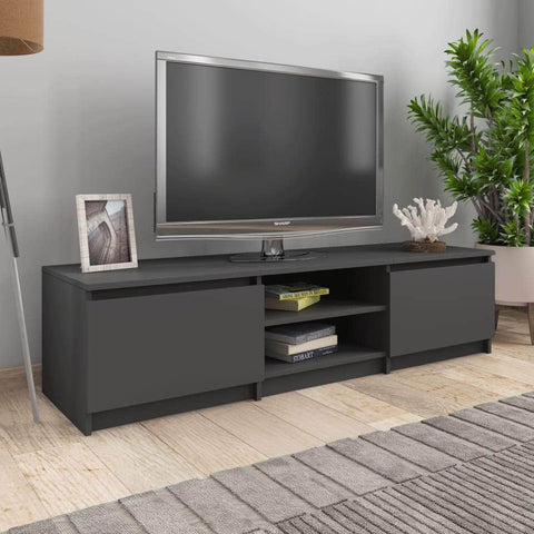 TV Cabinet Grey,  Chipboard