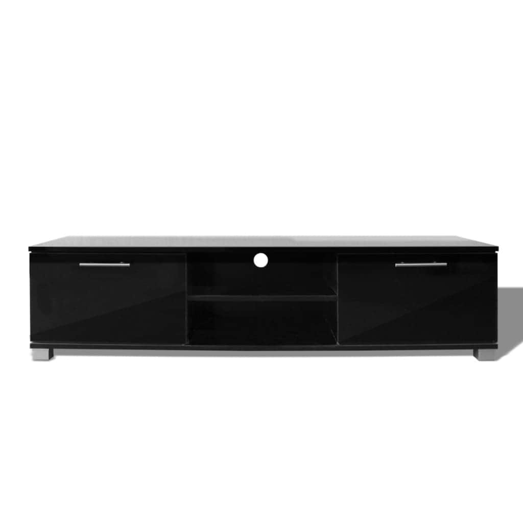 Tv Cabinet High-Gloss Black