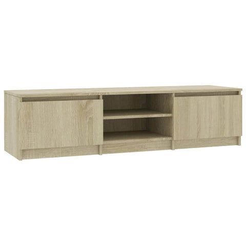 TV Cabinet Oak Chipboard