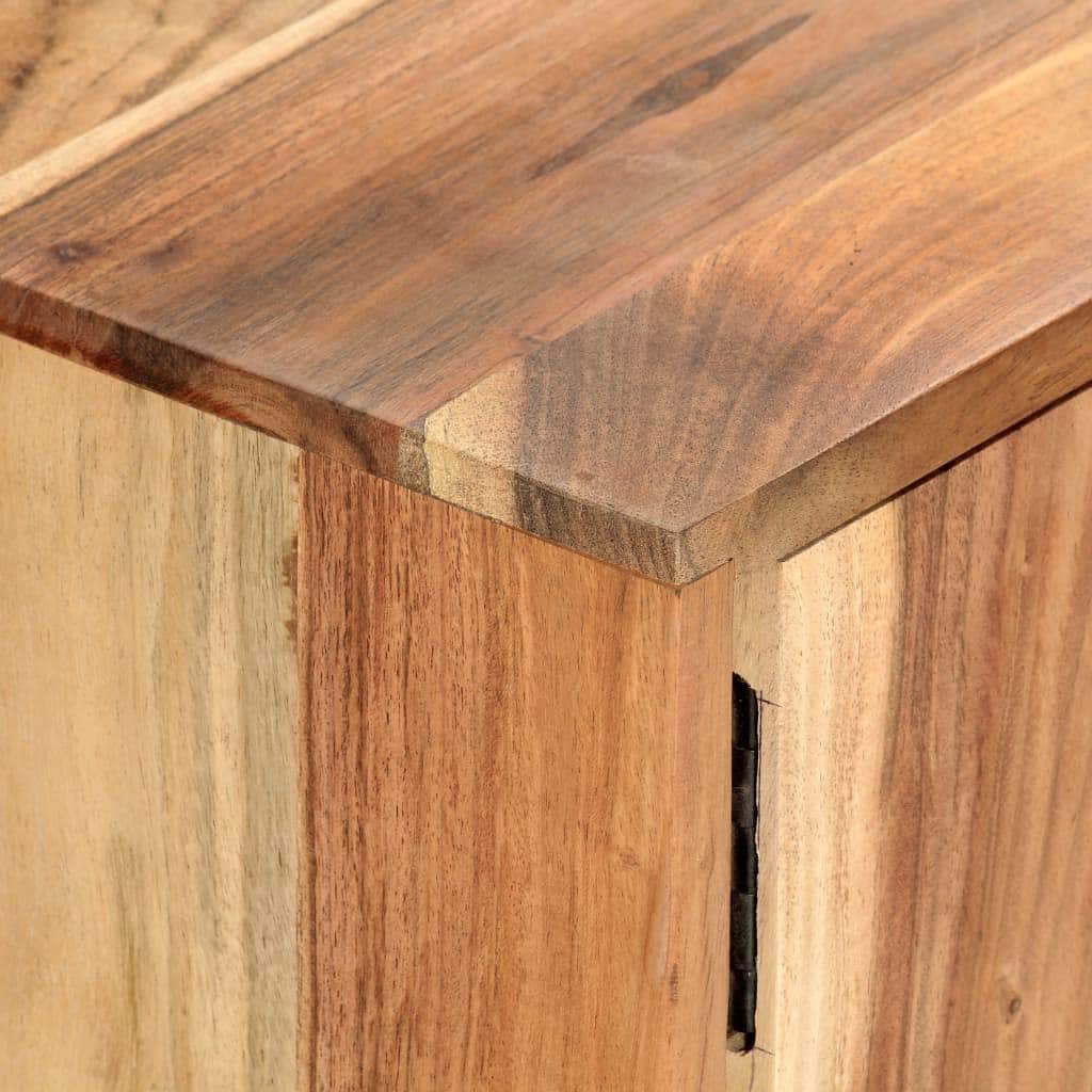 TV Cabinet Solid Acacia Wood