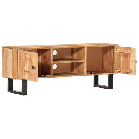 TV Cabinet Solid Acacia Wood