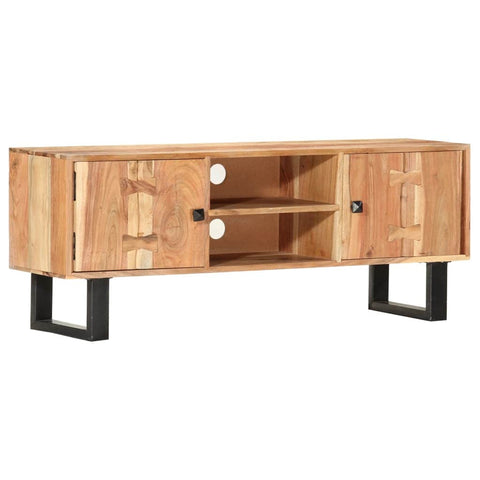 TV Cabinet Solid Acacia Wood