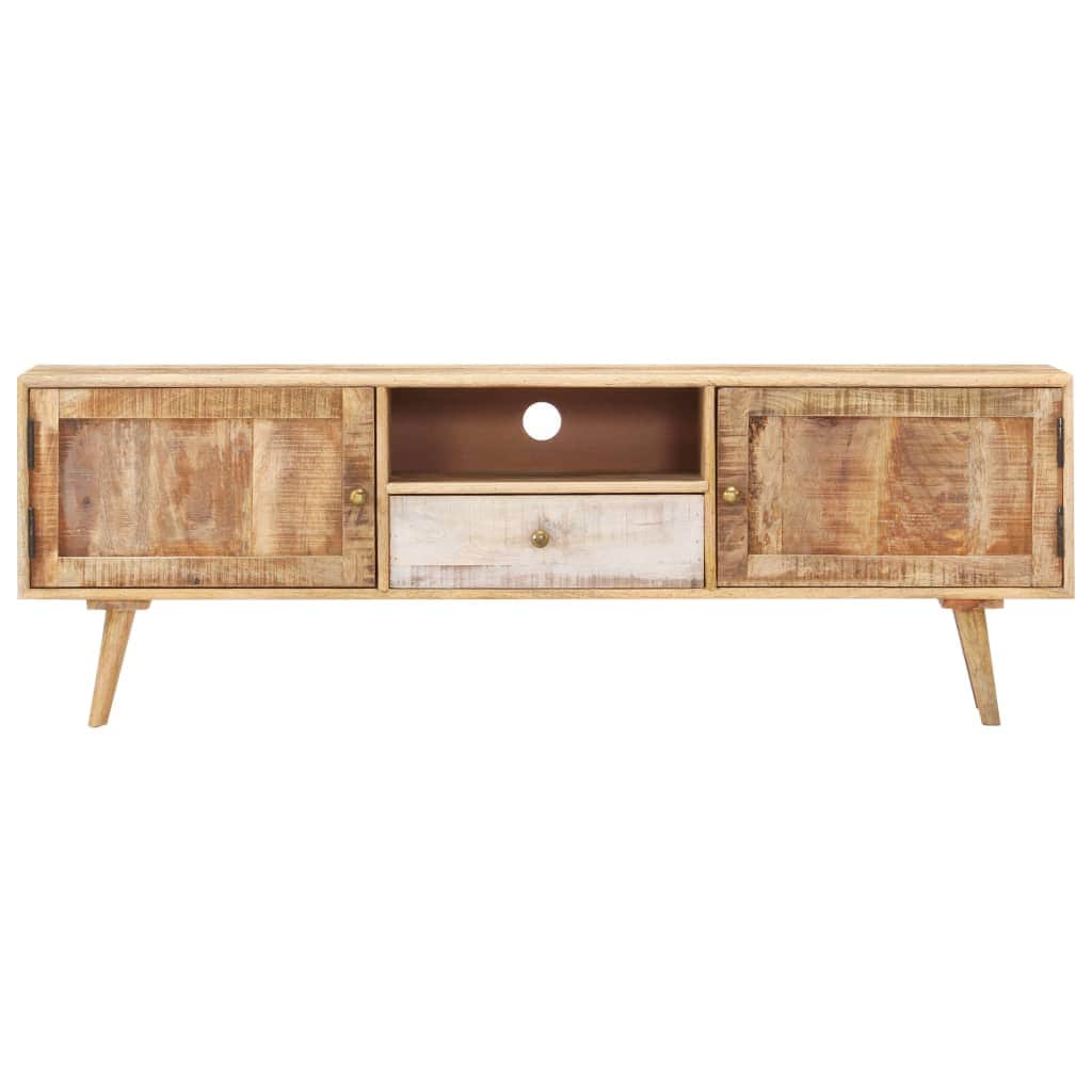 TV Cabinet Solid Mango Wood