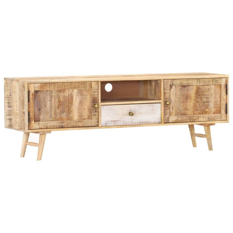 TV Cabinet Solid Mango Wood