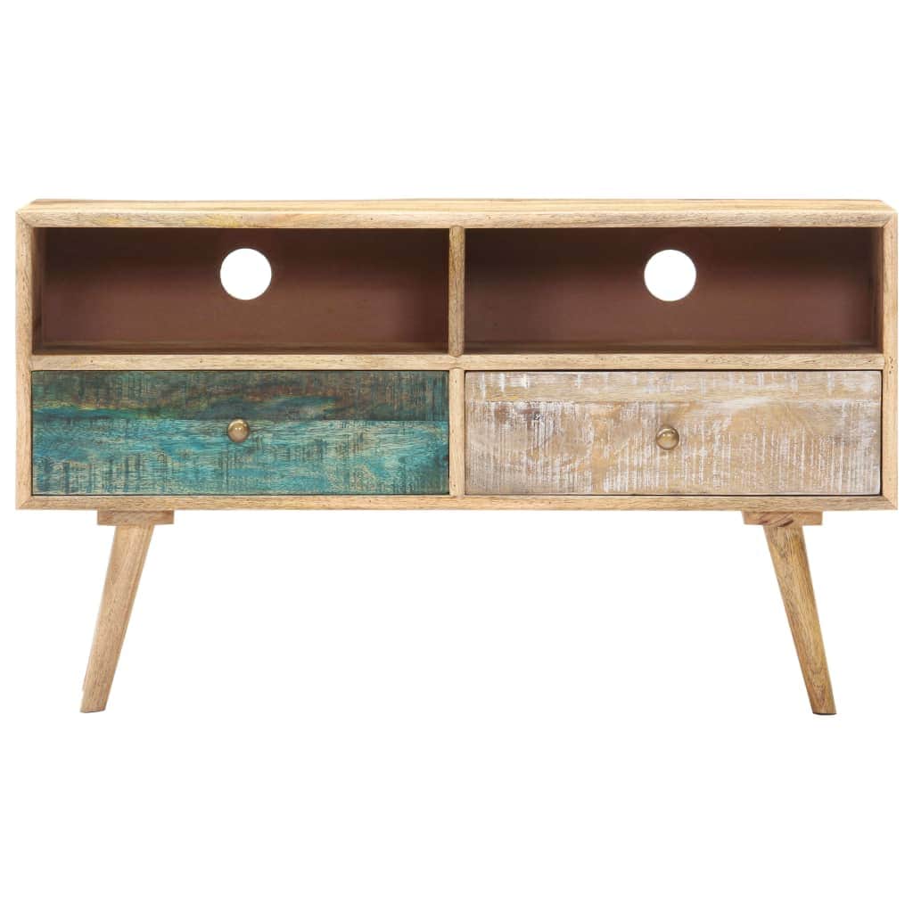 TV Cabinet Solid Mango Wood