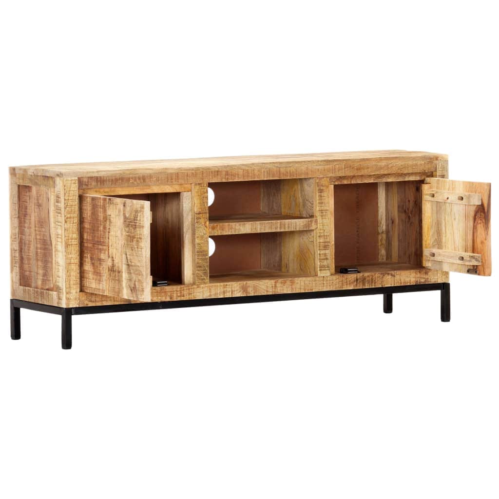 TV Cabinet Solid Mango Wood