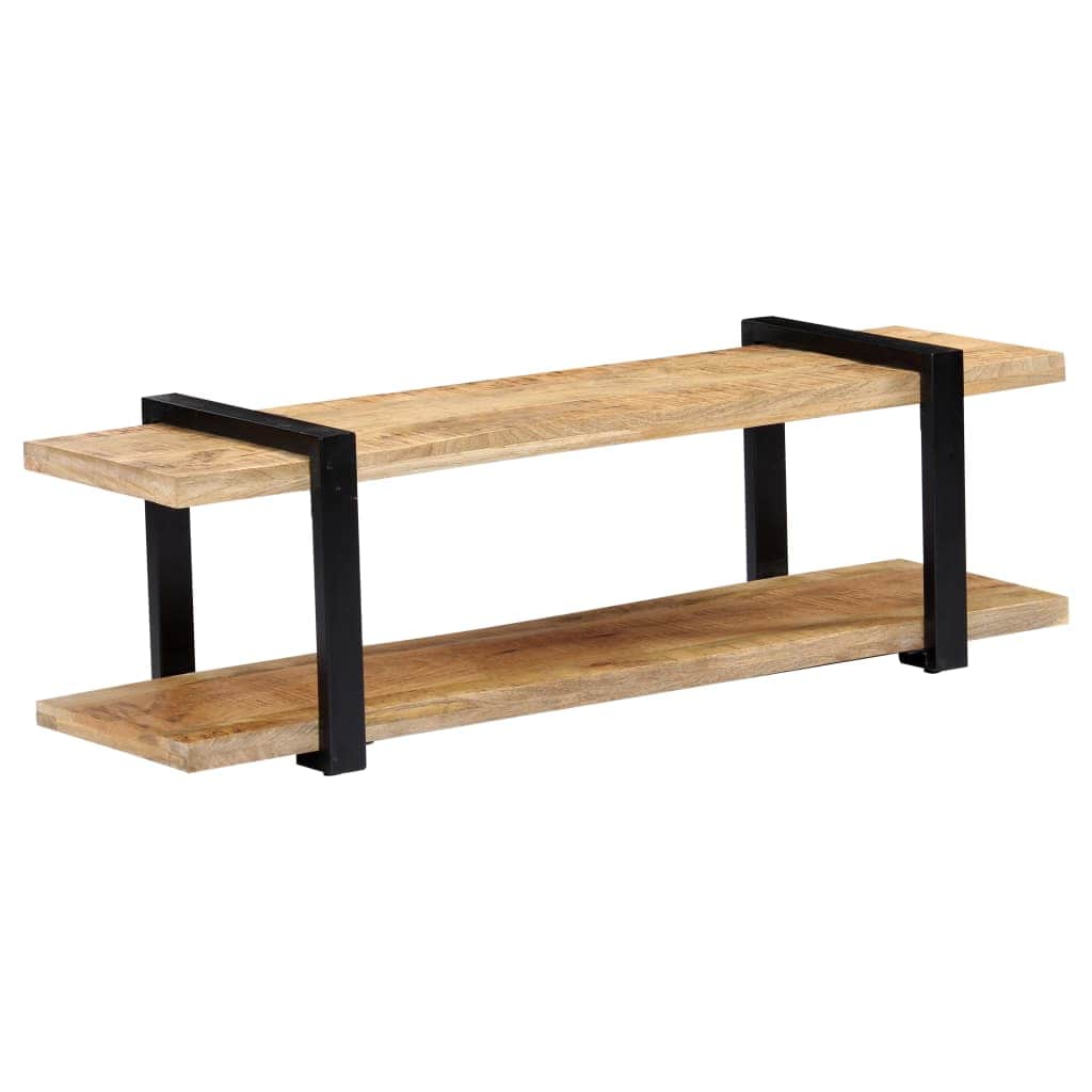 TV Cabinet Solid mango wood, iron