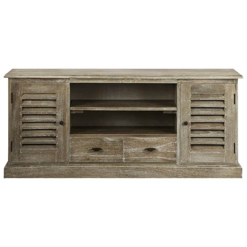 TV Cabinet Solid Mindi Wood