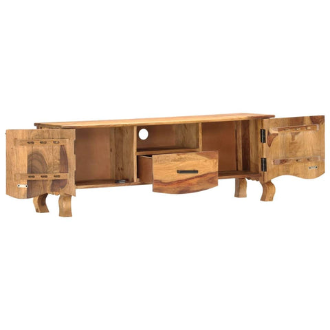 TV Cabinet Solid Sheesham Wood