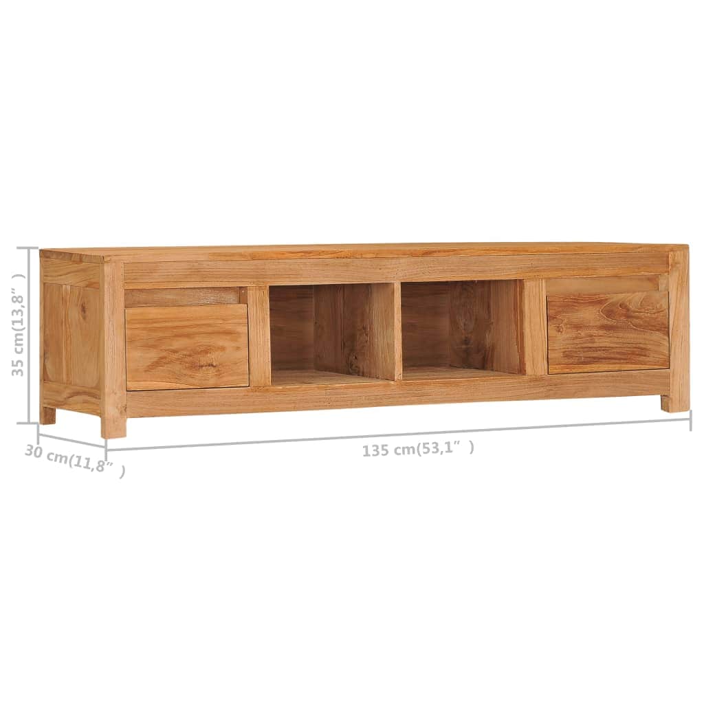 TV Cabinet Solid Teak Wood