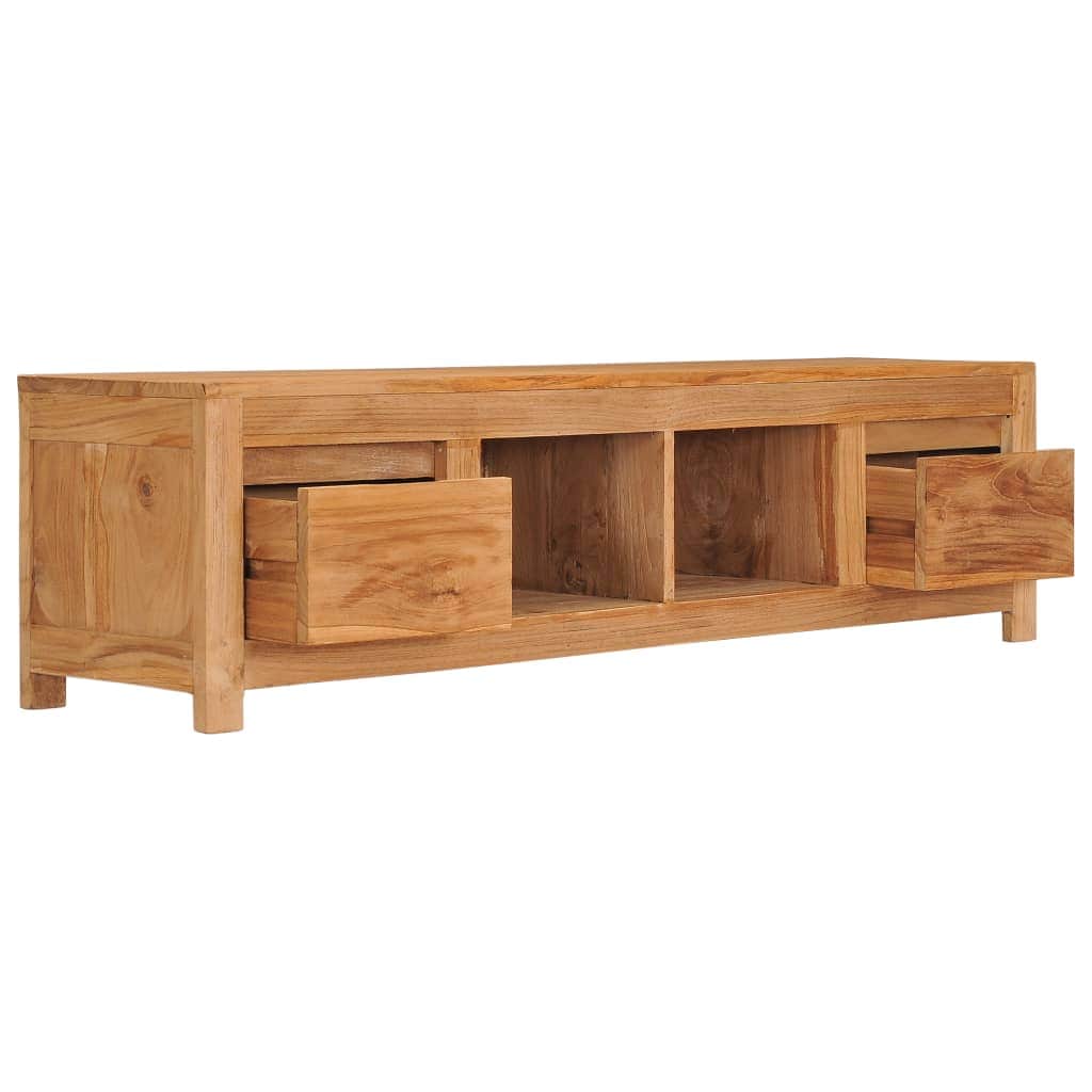 TV Cabinet Solid Teak Wood