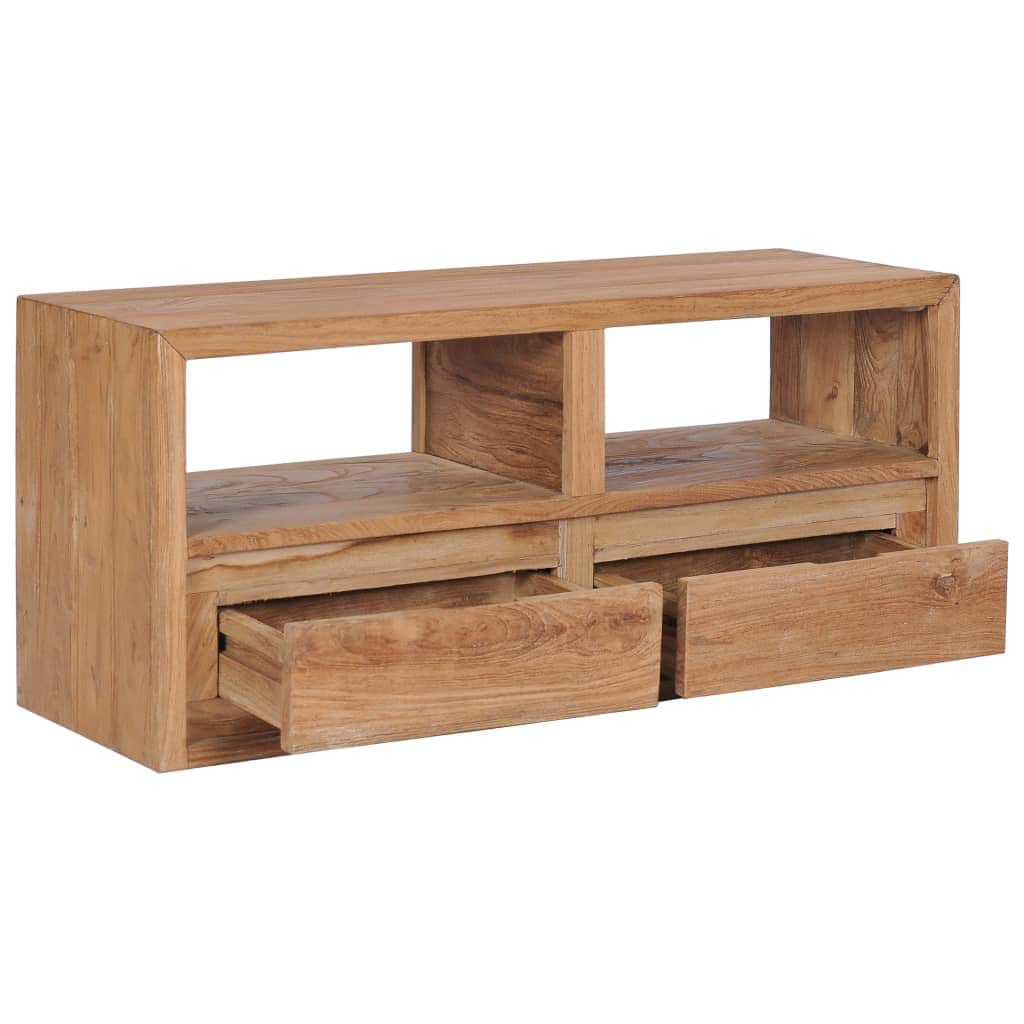 TV Cabinet Solid Teak Wood - Simple deals