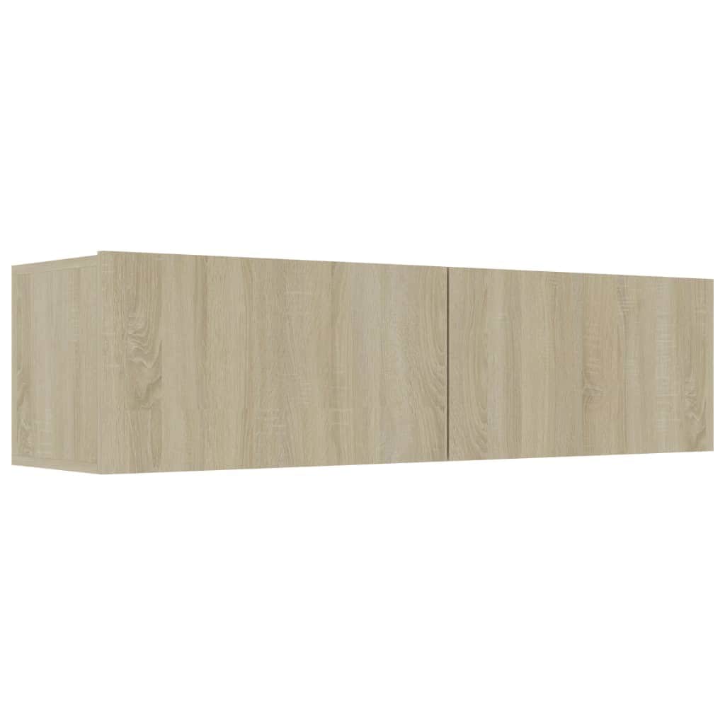 Oak colour - TV Cabinet Sonoma Oak Chipboard