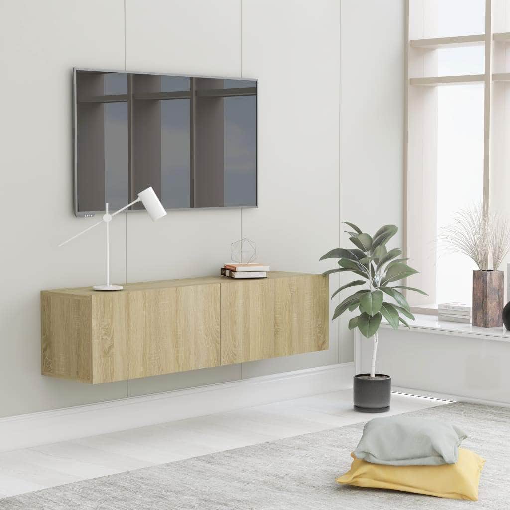 TV Cabinet Sonoma Oak Chipboard