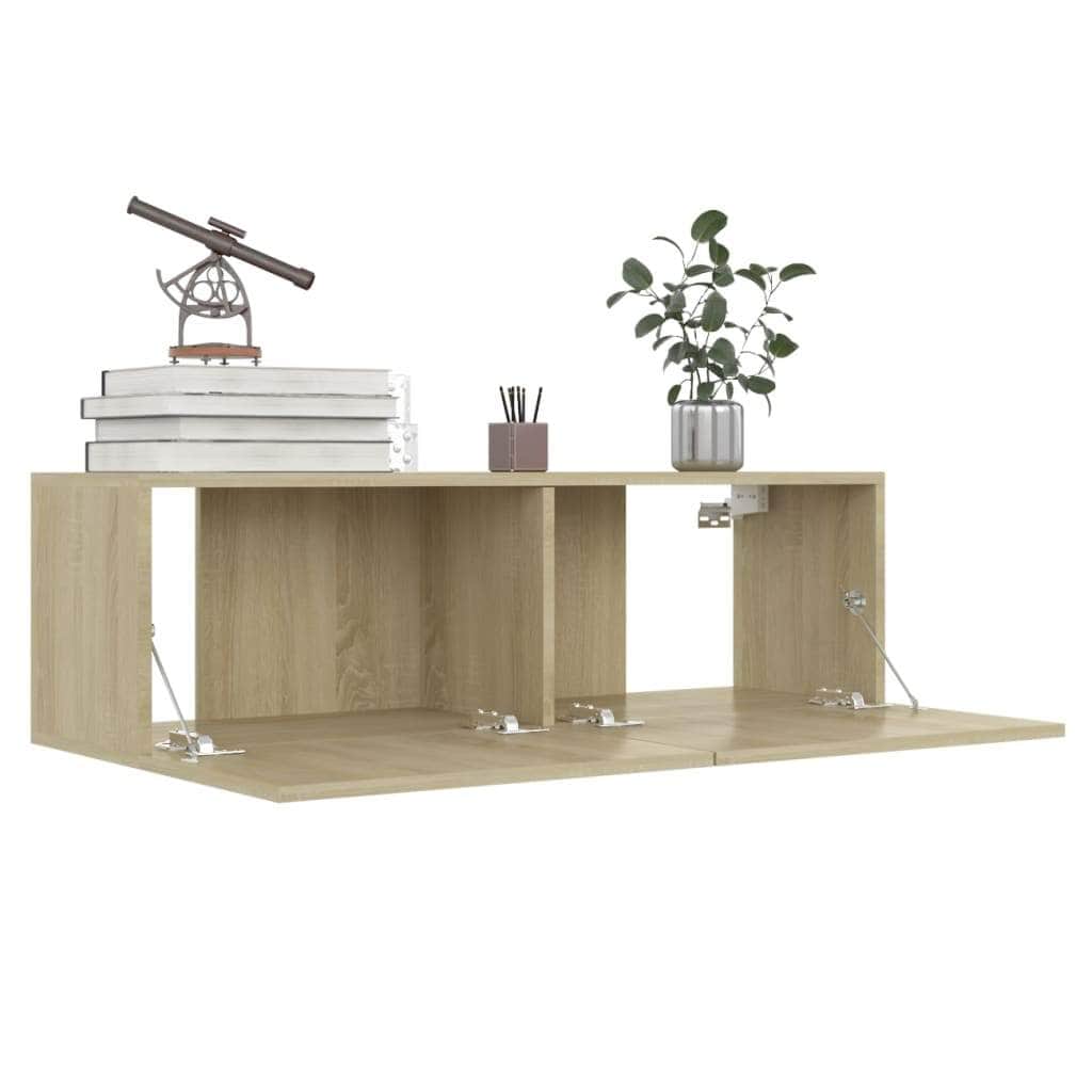 TV Cabinet Sonoma Oak Chipboard | TV mounts & TV units