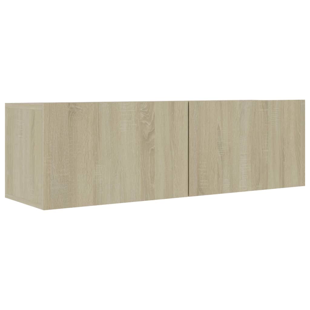 Oak colour - TV Cabinet Sonoma Oak Chipboard