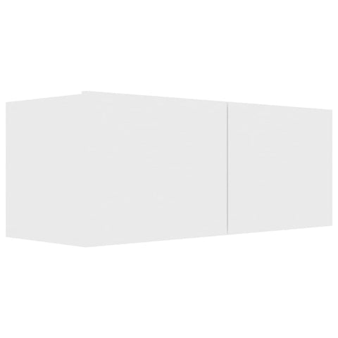 TV Cabinet White Chipboard