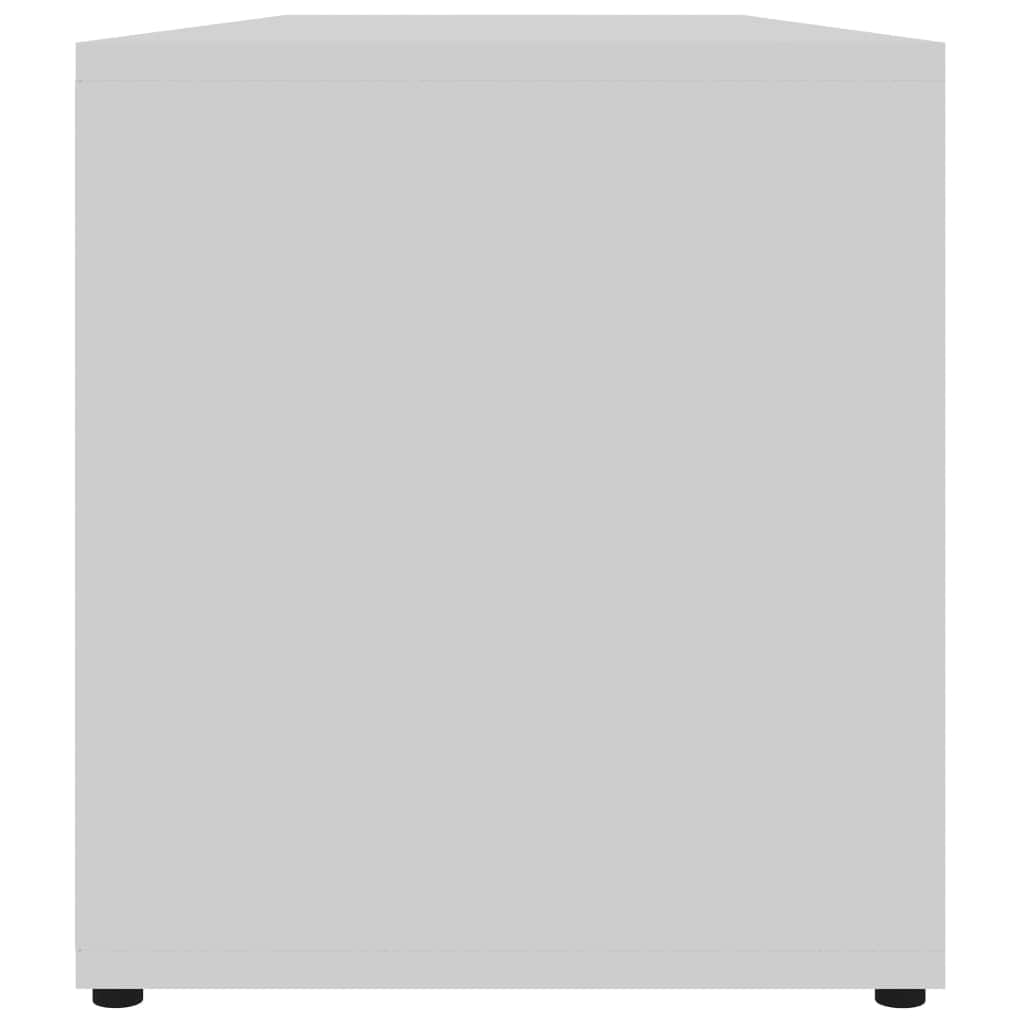 TV Cabinet White Chipboard