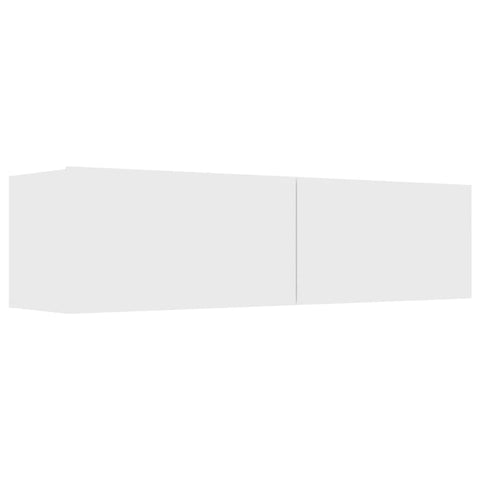 TV Cabinet White Engineered Wood