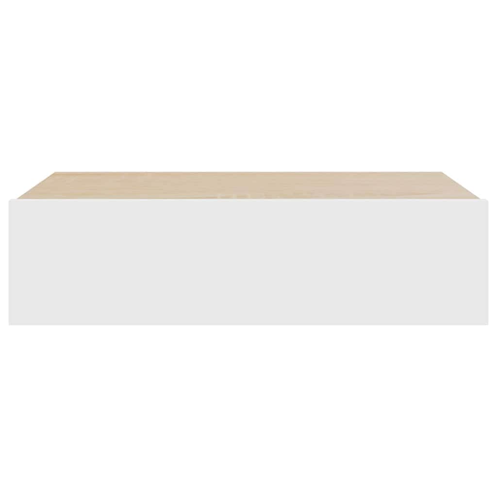 TV Cabinet with LED Lights White
