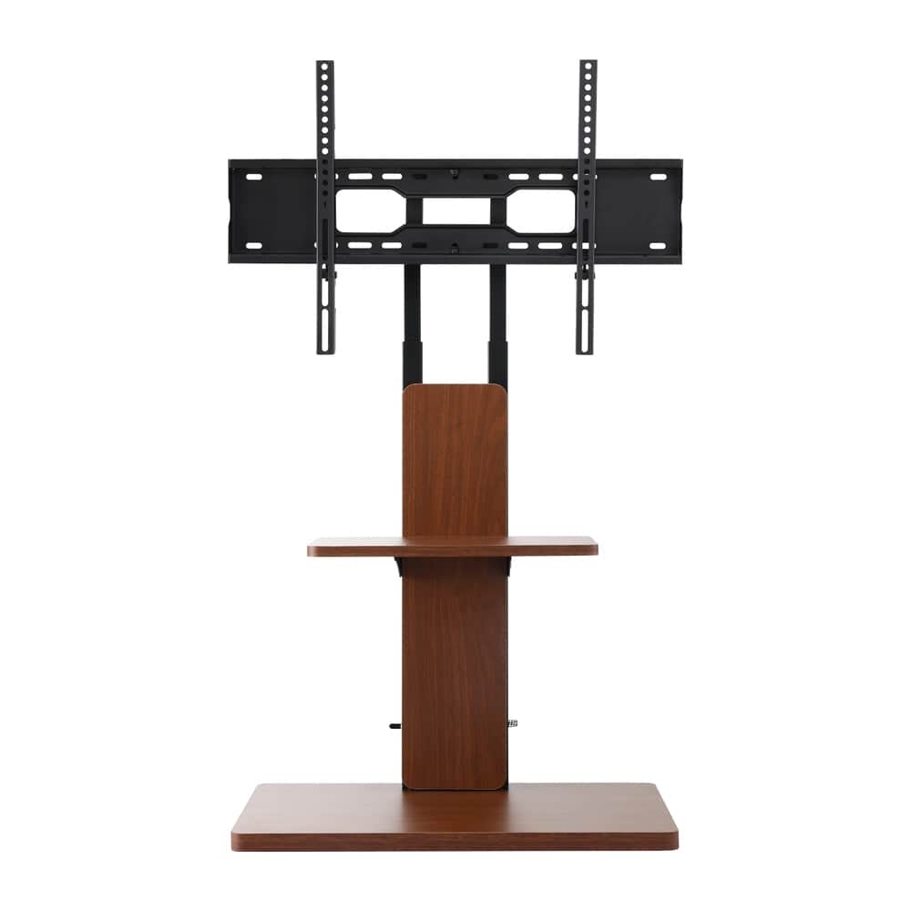 TV Stand 32-70" Wooden Tray Swivel Height Adjustable