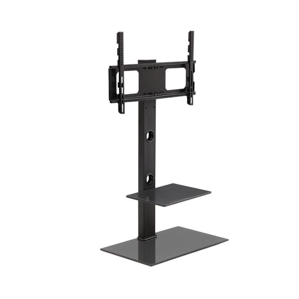 Tv Stand Mount Bracket (32"-70") 2 Tiers Storage Floor Shelf