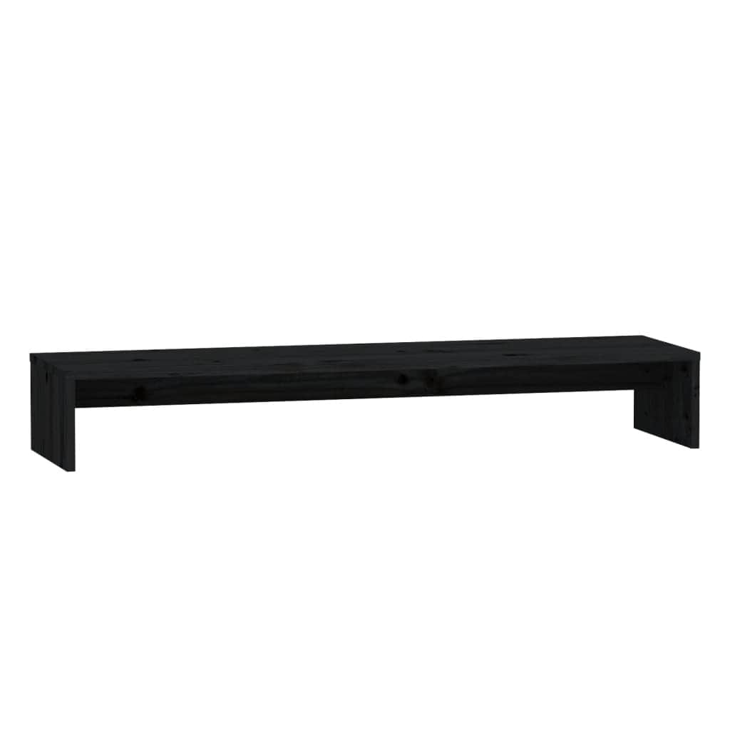 TV Stands Monitor Stand Black/White/Brwon/Natural Solid Wood Pine