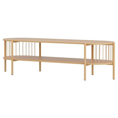 TV Unit Entertainment Unit Storage Shelf 148cm Pine - Perfect for Modern Living Rooms