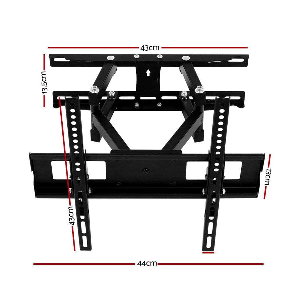 TV Wall Mount Bracket Tilt Swivel Full Motion Flat Slim LED LCD 23 32 42 50 55 inch