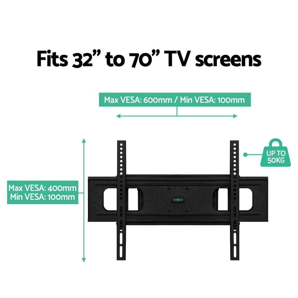 TV Wall Mount Bracket Tilt Swivel Full Motion Flat Slim LED LCD 23 32 42 50 55 inch