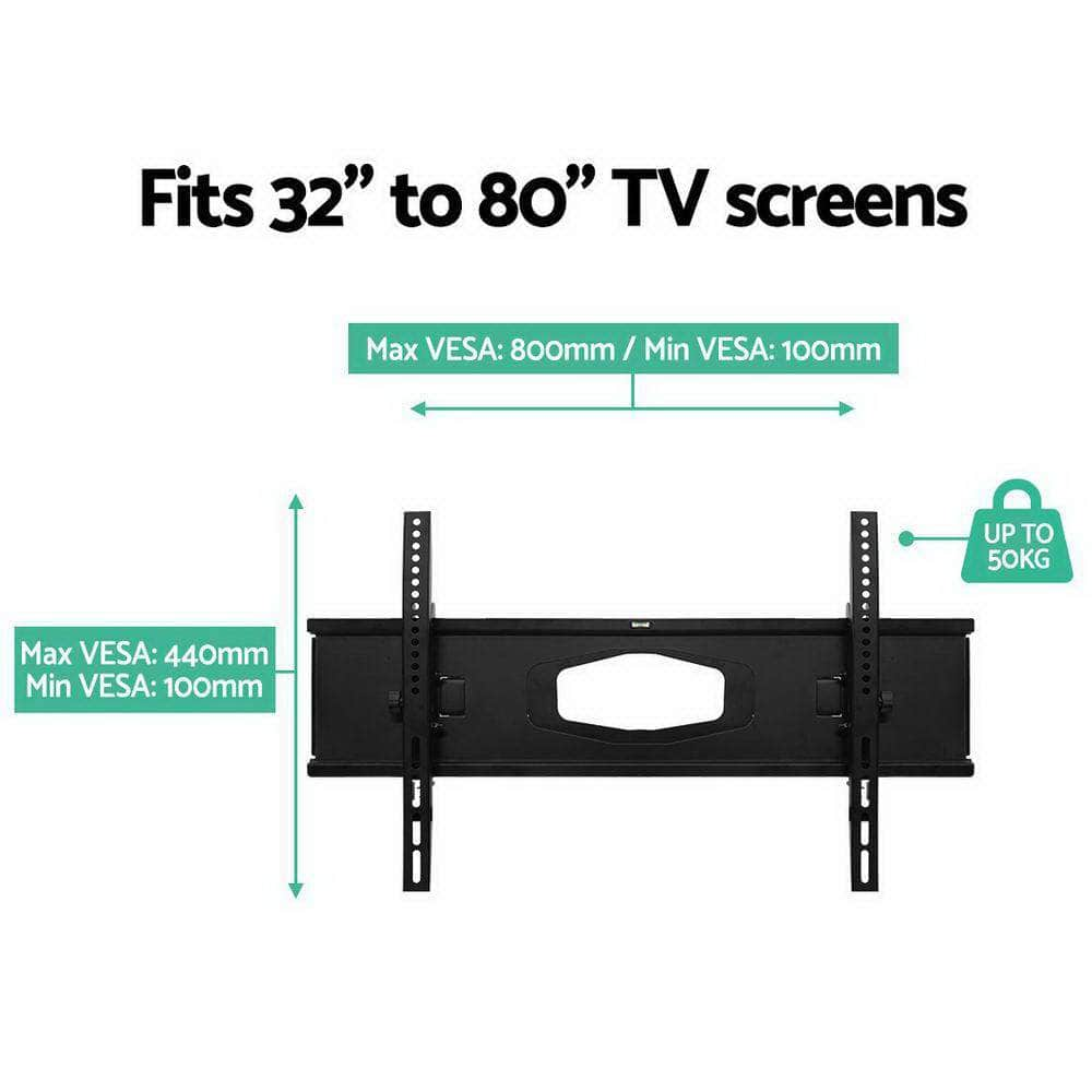 TV Wall Mount Bracket Tilt Swivel Full Motion Flat Slim LED LCD 32 inch to 80 inch