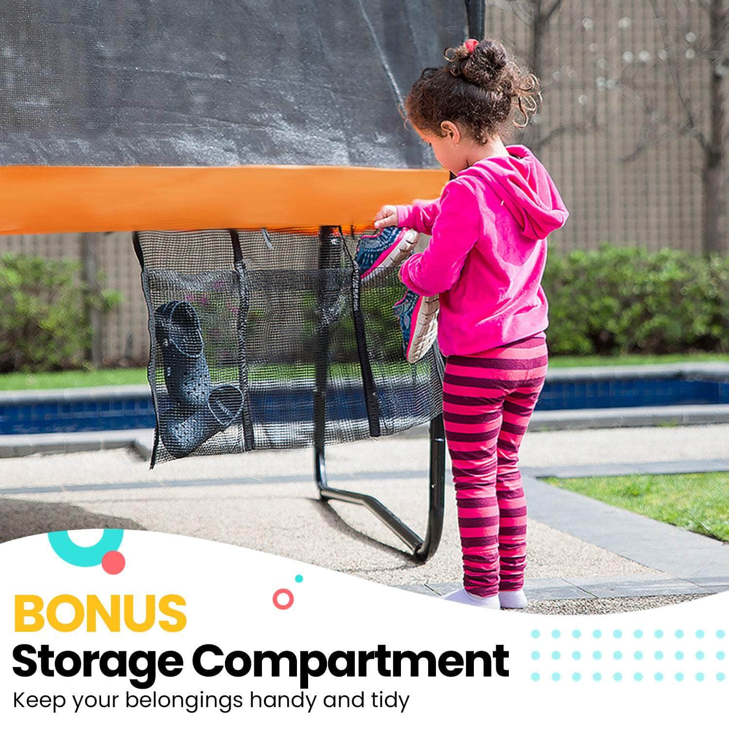 Twister 12ft Springless Trampoline