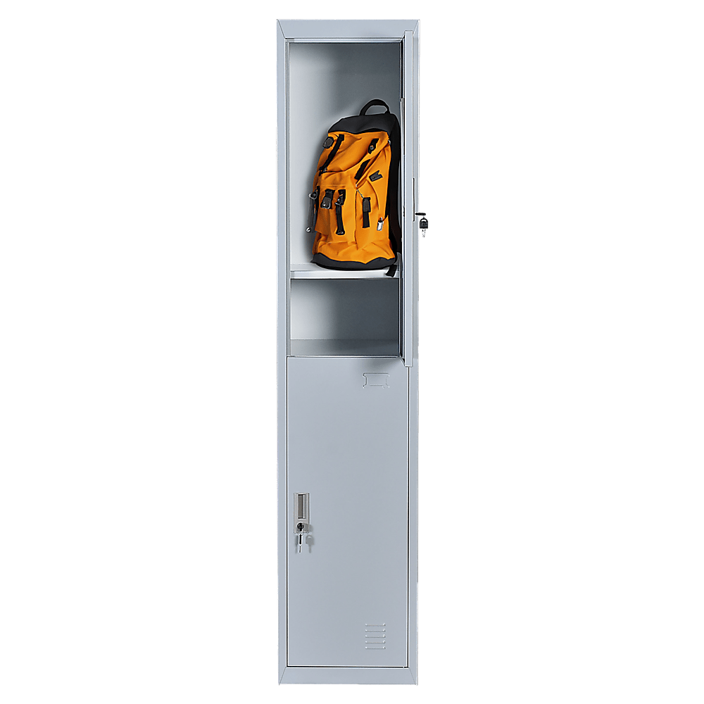 Two-Door Office Gym Shed Storage Lockers