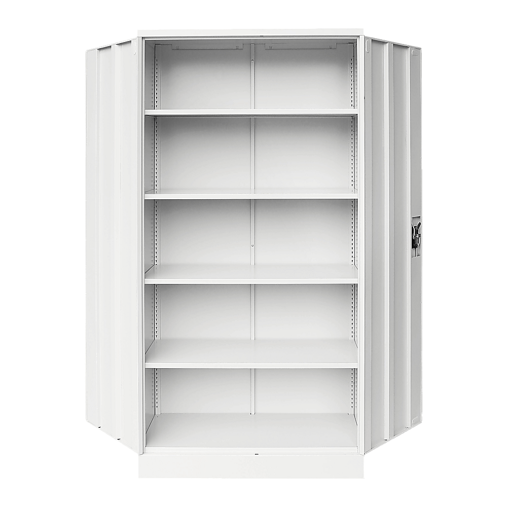 Two-Door Shelf Office Gym Filing Storage Locker