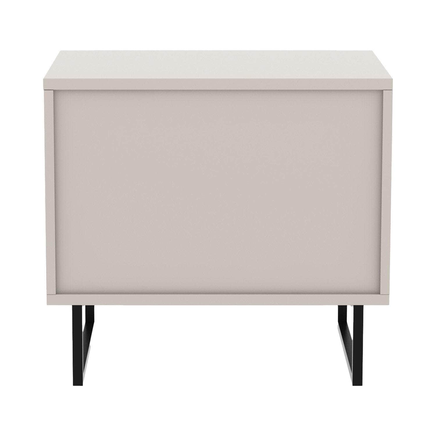 Two Drawer Bedside Table with Elegant Storage