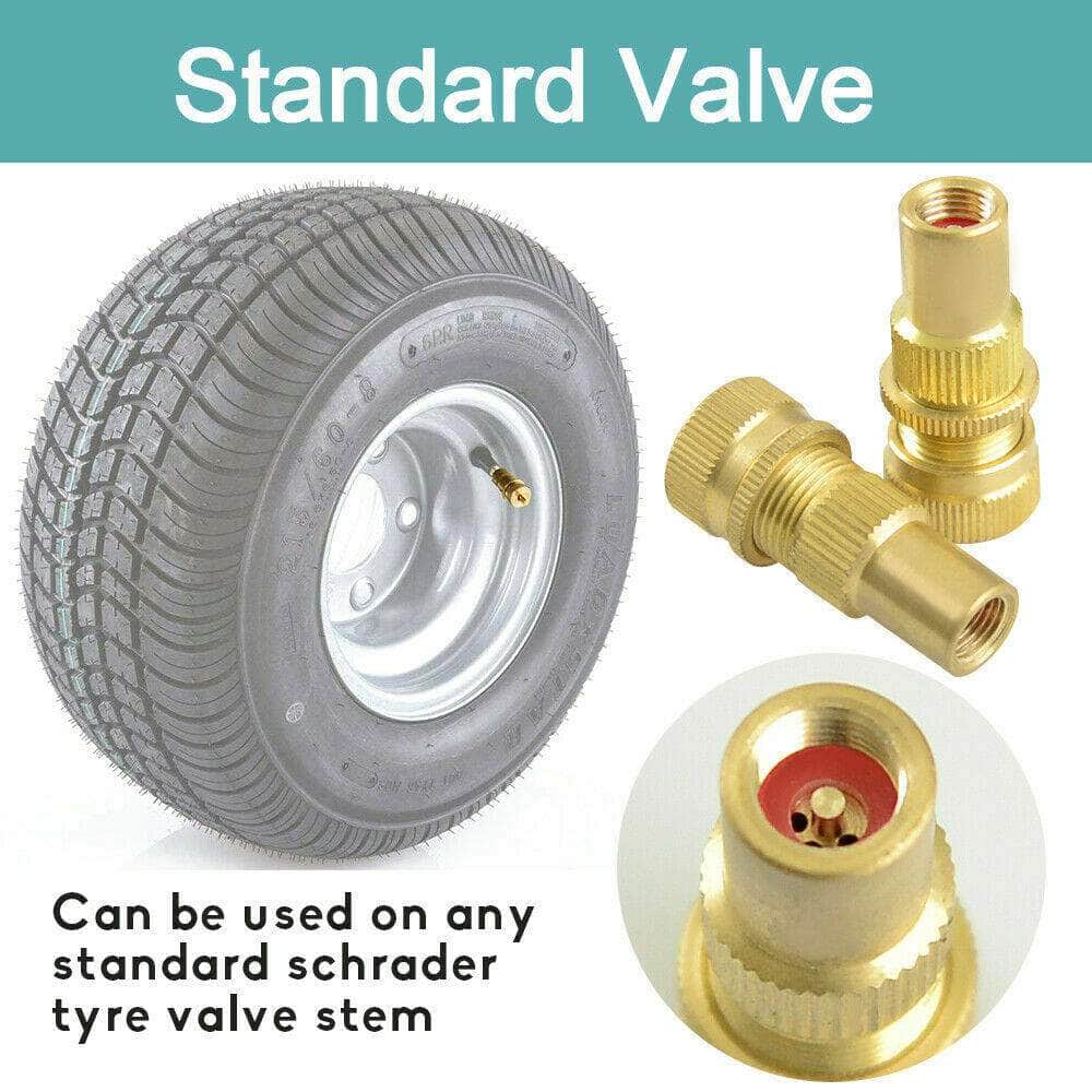 Tyre Deflators Brass Air Deflator 0-60 PSI Tire Valve Core Tool Automatic