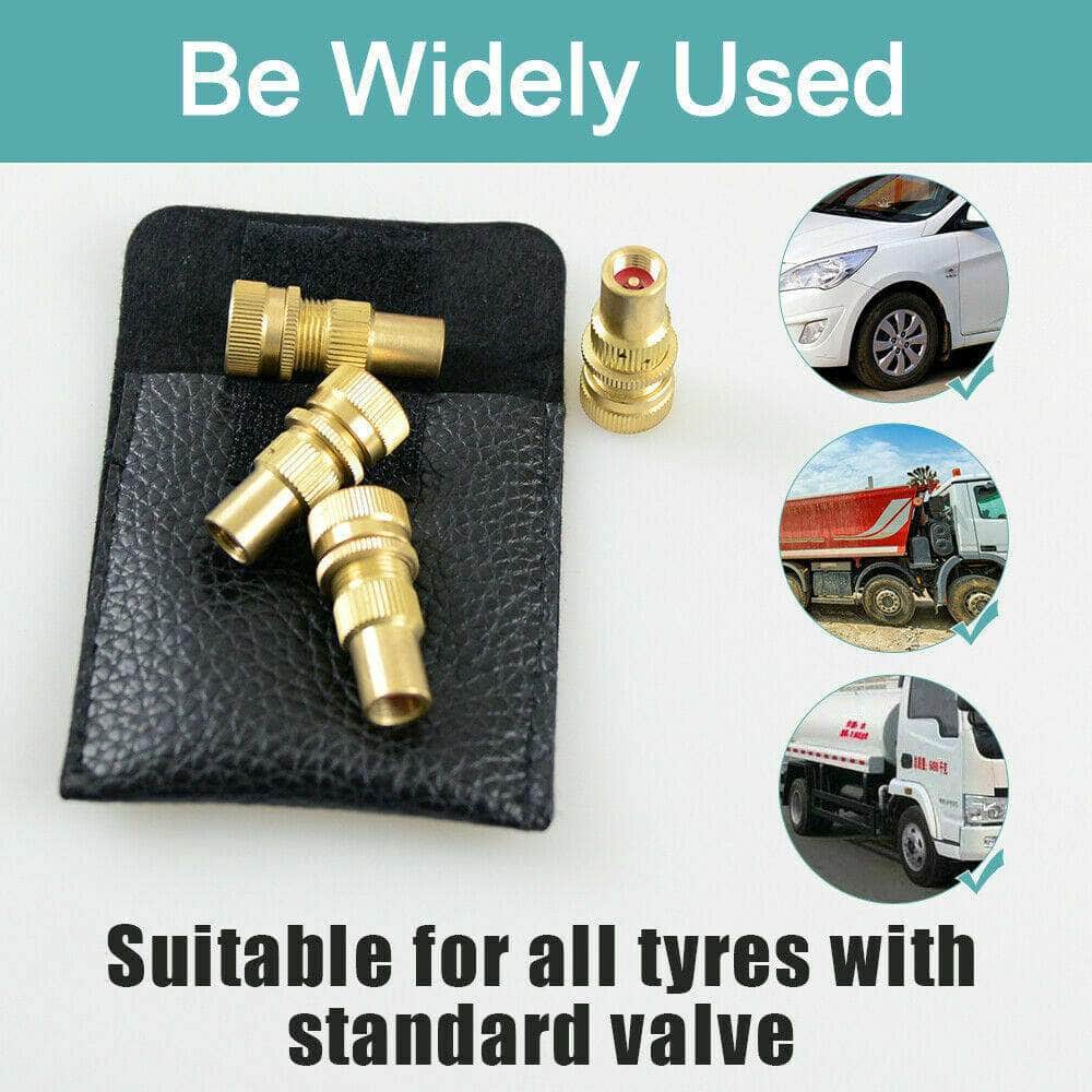 Tyre Deflators Brass Air Deflator 0-60 PSI Tire Valve Core Tool Automatic