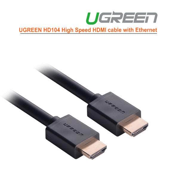 Ugreen Full Copper High Speed Hdmi Cable With Ethernet 2M (10107)