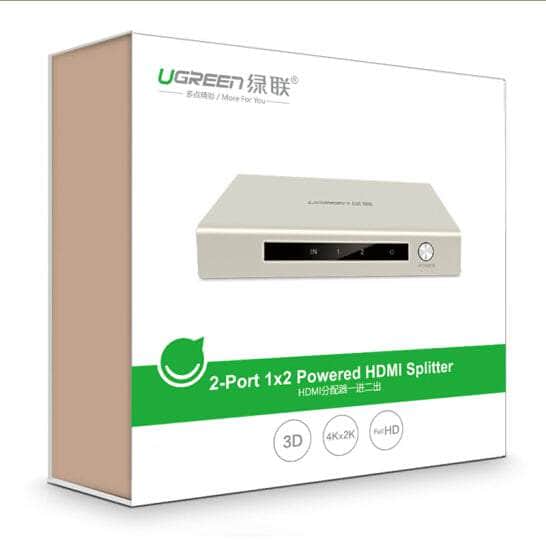 UGreen HDMI 1*2 Amplifier Splitter Zinc Alloy 40276