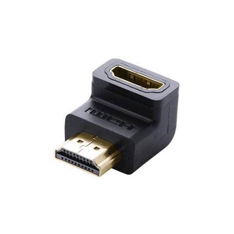 Hdmi Female To Female Adapter (90 Degree Down) (20109)