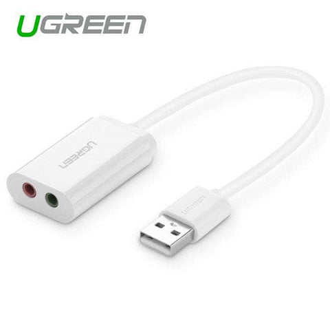 Ugreen Usb 2.0 External 3.5Mm Sound Card Adapter (30143)