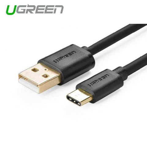 Ugreen Usb 2.0 Type A Male To Usb 3.1 Type-C Male Charge & Sync Cable - White 1M (30165)