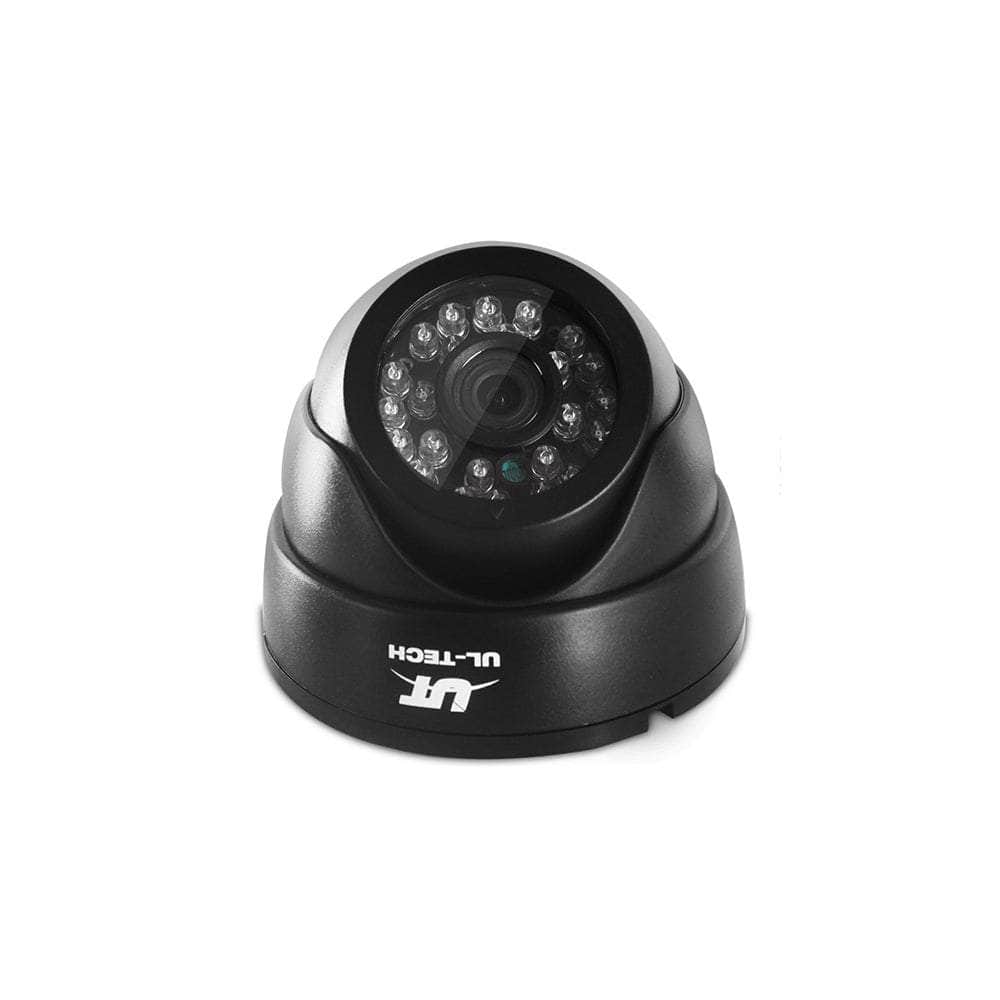 Ul-Tech Cctv Security Camera Home System Dvr 1080P Ip Long Range 4 Dome Cameras