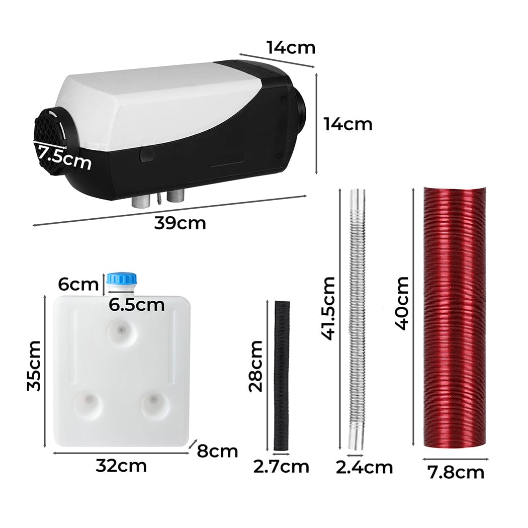 Ultimate Comfort on the Road: 8/5KW 12V Diesel Air Heater for Motorhomes and RVs