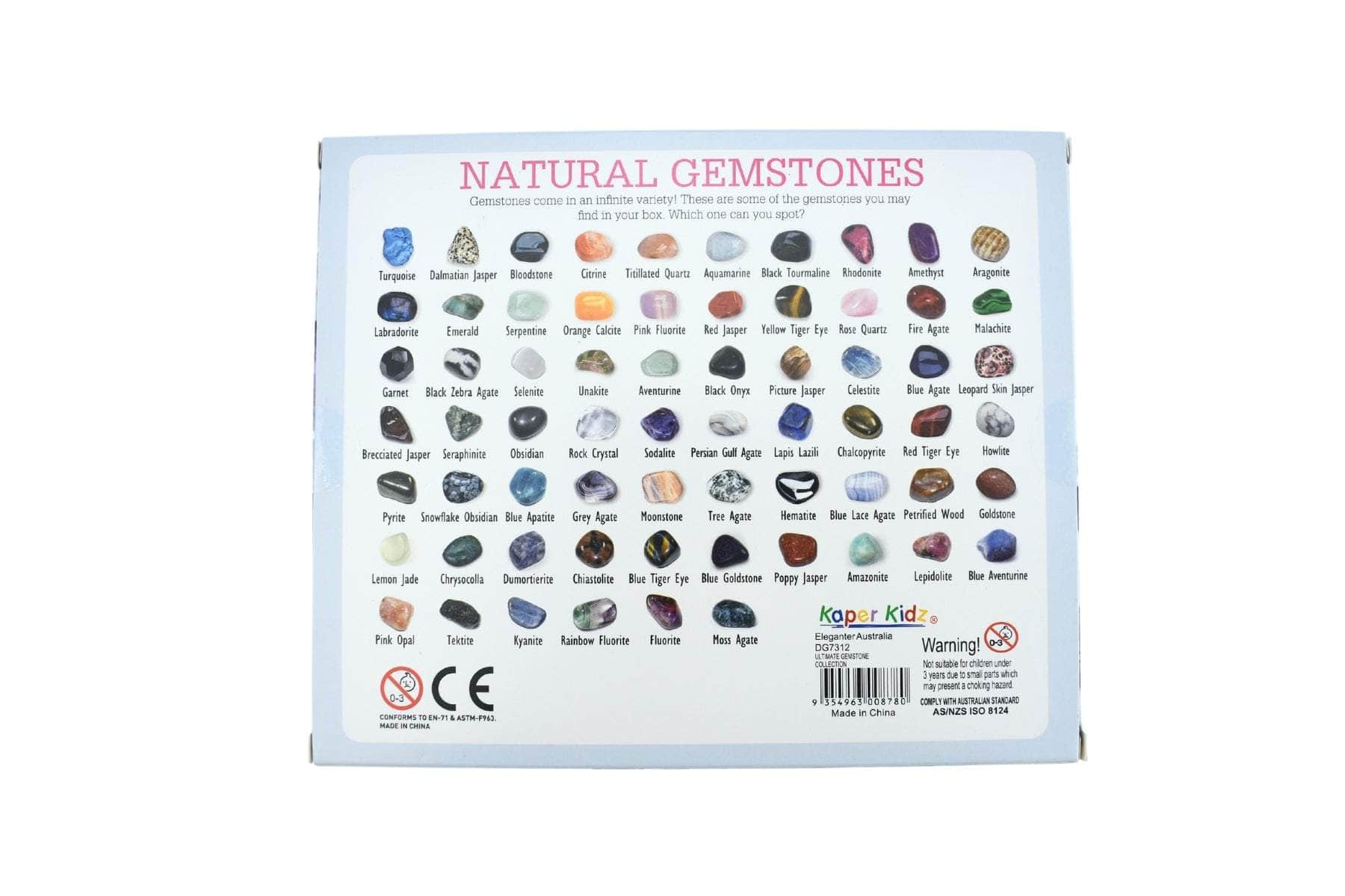 Ultimate gemstone collection 48pcs