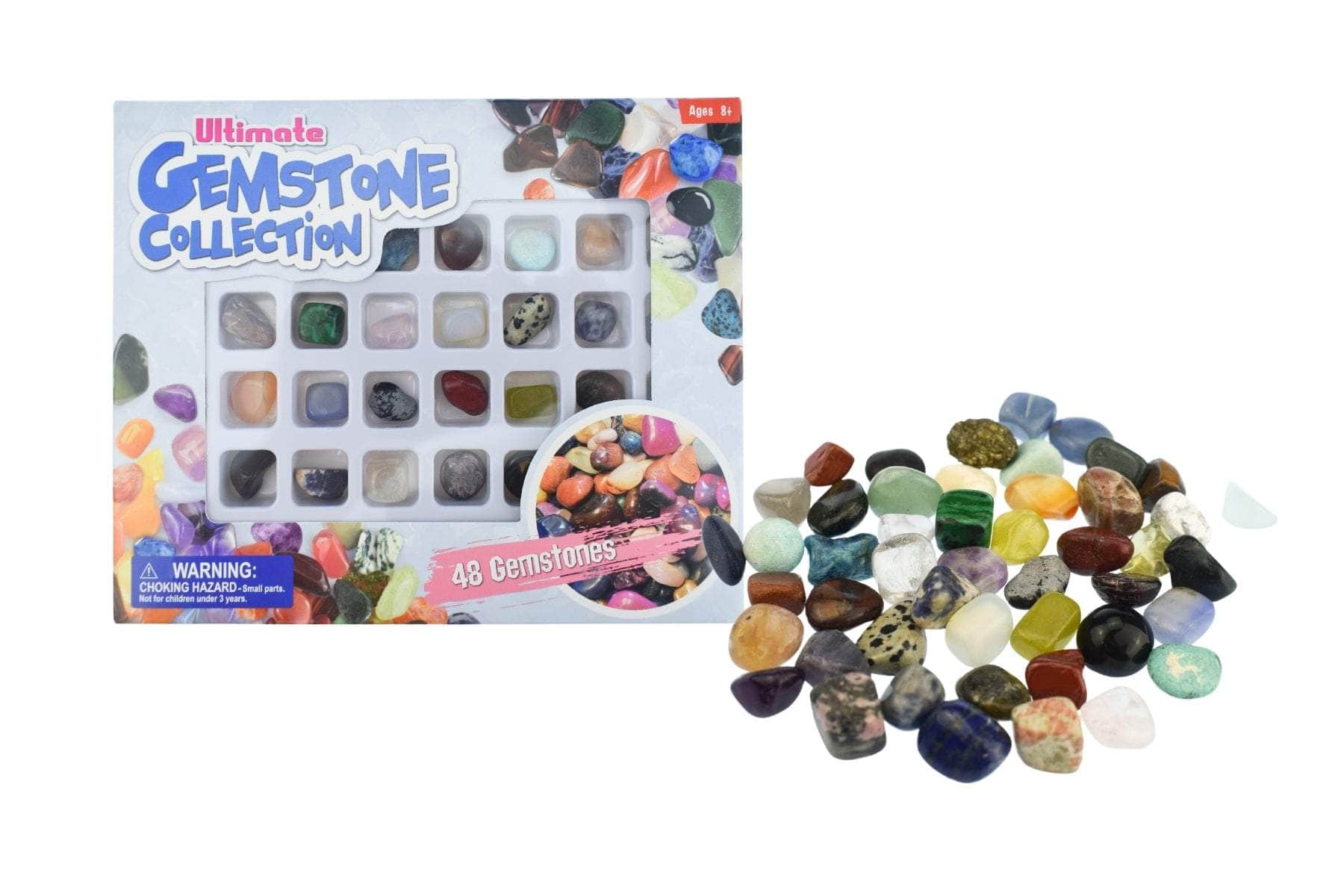 Ultimate gemstone collection 48pcs