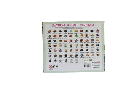 Ultimate rocks & minerals collection 48pcs