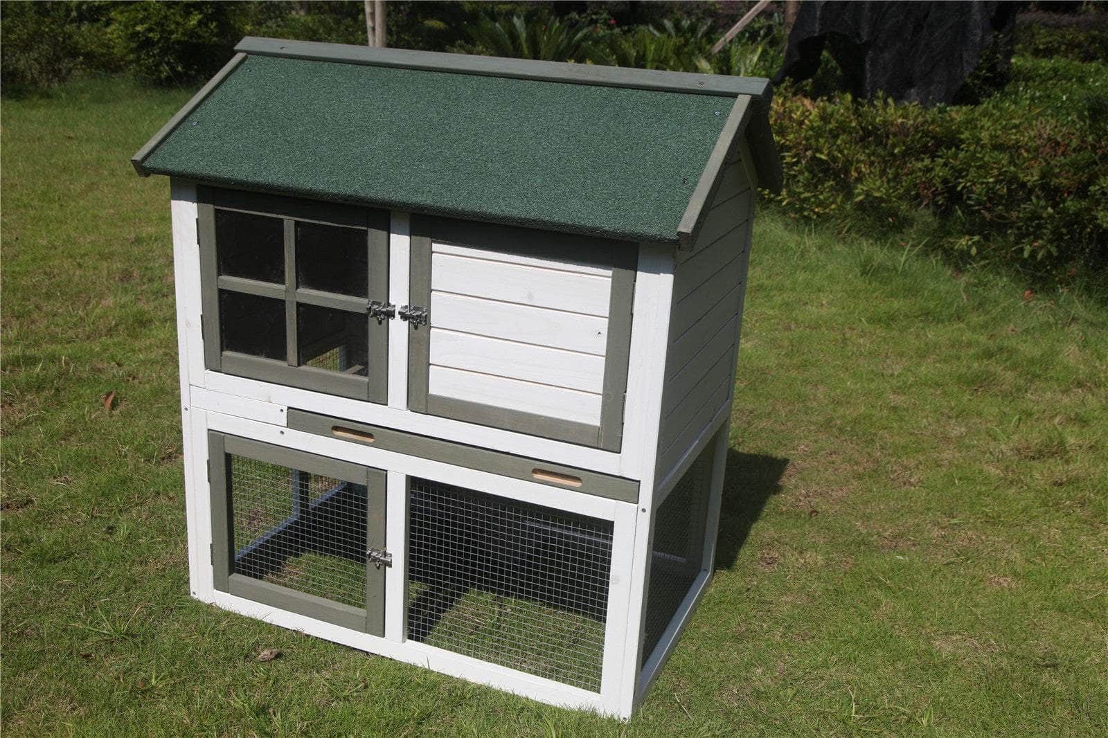Ultimate Space-Saving Hutch for Small Pets | Shop XL Double Storey Rabbit Hutch Online
