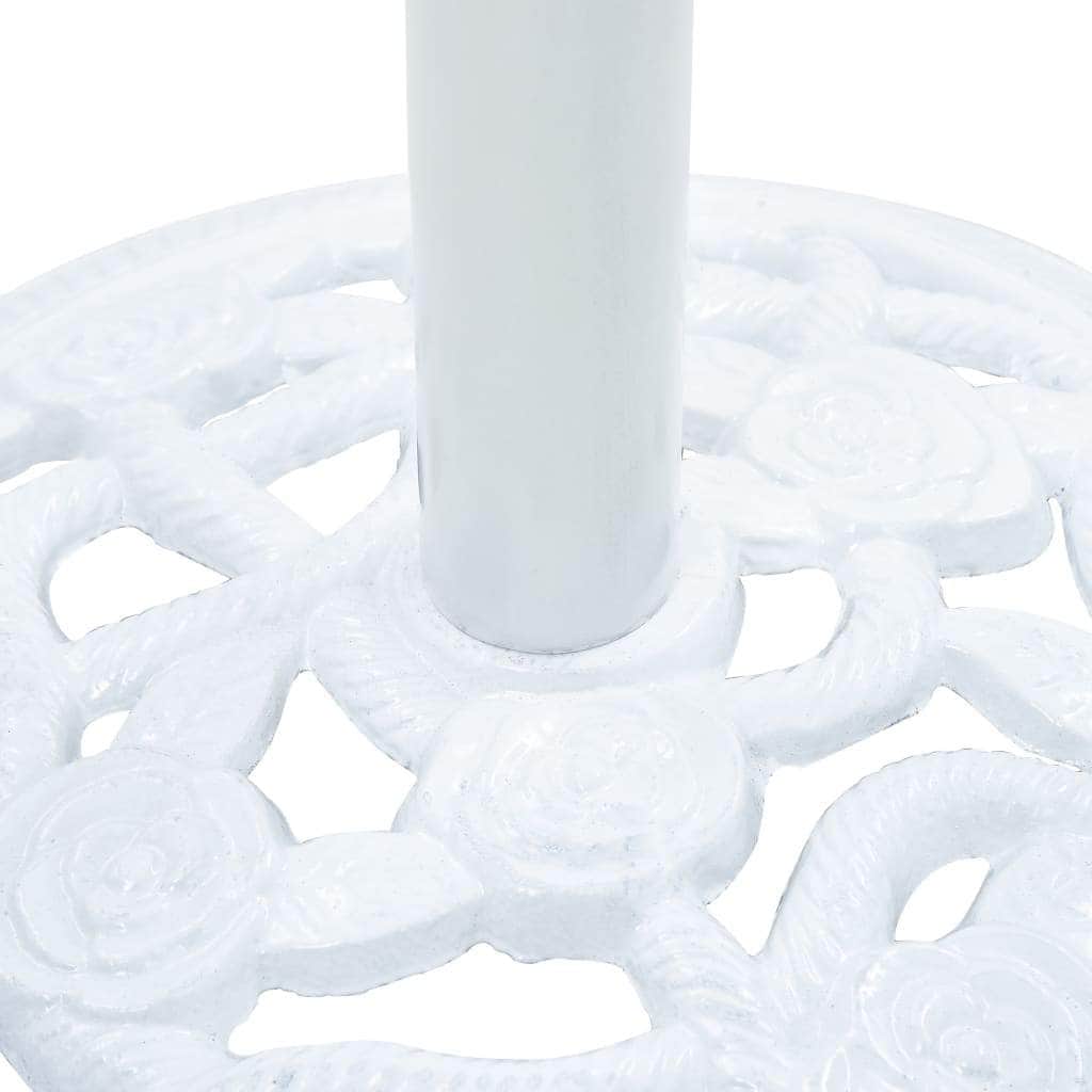 Umbrella Base White 9 kg 40 cm Cast Iron