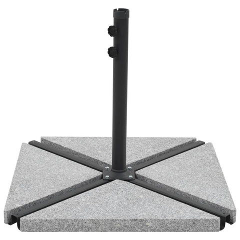 Umbrella Weight Plate Granite 15 kg Triangular Grey